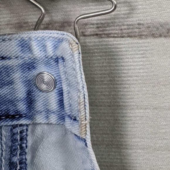 Vtg GIRL'S JORDACHE Denim and Floral Dress - Picture 13 of 15